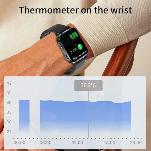 Smart Watch Men Laser Treatment Of Hypertension Hyperglycemia Heart -CE00543-Veeddydropshipping