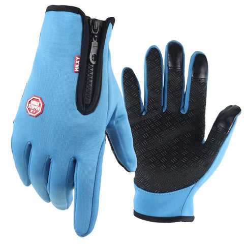 Winter Warm Fleece Full Finger Gloves Outdoor Sports Cycling Running Motorcycle -OS01214-Veeddydropshipping