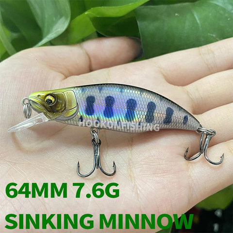 2022 NEW 51mm 4.2g Mini Sinking Minnow Fishing Lures Jerkbaits Peche Artificial Bait  Wobbler Lure-OS00411-Veeddydropshipping