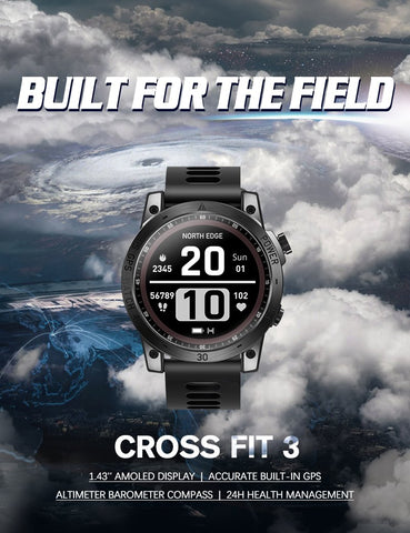 New GPS  Watches Men Sport Smart Watch HD AMOLED Display 50M ATM -CE00540-Veeddydropshipping