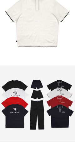 2023 New Korean Malbon Men Golf Shirt Summer Men Golf Quick Dry -OS00728-Veeddydropshipping