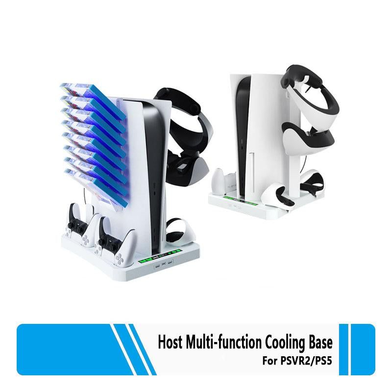 Packaged charger for PS5 host multi-function cooling base -CE01167-Veeddydropshipping