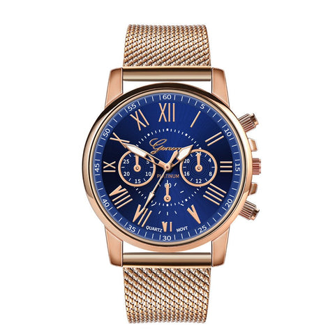 Watches Fashion Roman Numeral Simple ClocK-JW00906-Veeddydropshipping