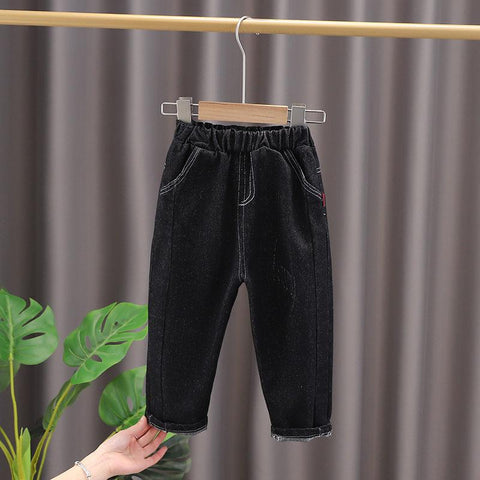 2022 Spring Kids High Quality Boys Girls Fashion Holes Children Jeans-TB01249-Veeddydropshipping