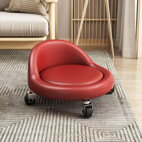 Small Round Floor Chair Roller Seat-HA01589-Veeddydropshipping