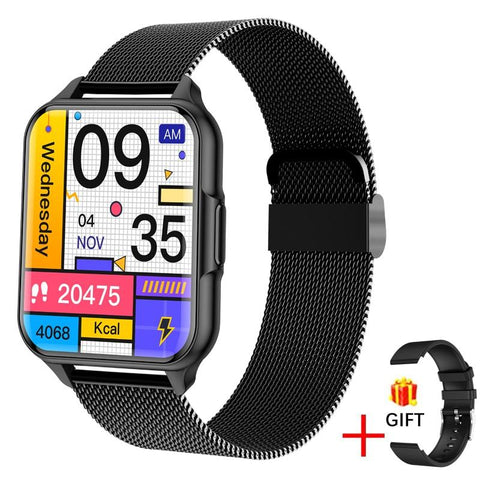 Smart Watch Men Heart Rate Body Temperature Blood Oxygen Flashlight-CE00550-Veeddydropshipping