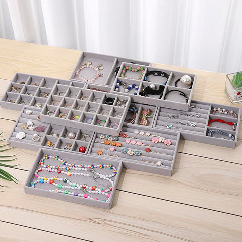 Jewelry Display Tray Case Exquisite Storage Holder Boxes-JW01727-Veeddydropshipping