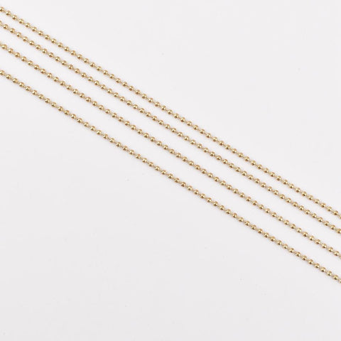 Metal Alloy Ball Beads ChainsFor Necklaces DIY Jewelry Making-JW01567-Veeddydropshipping