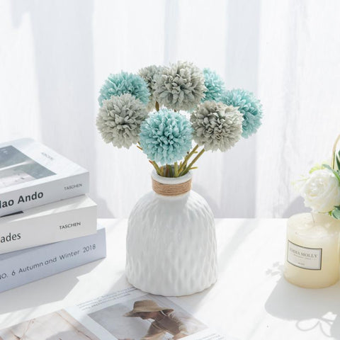 Silk Hydrangea Wedding Car Decorative Flowers-HA00739-Veeddydropshipping