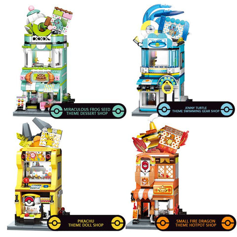 Pokemon Pikachu-Claw crane game shop Blocks Charizard pikachu Squirtle-TB01478-Veeddydropshipping