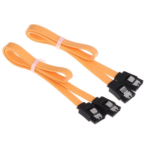 2Pcs/set 40cm SATA 3.0 Cable SATA 3.0 III SATA3 6GB/s Data Cable Straight Cord SAS Cable-CE00114-Veeddydropshipping