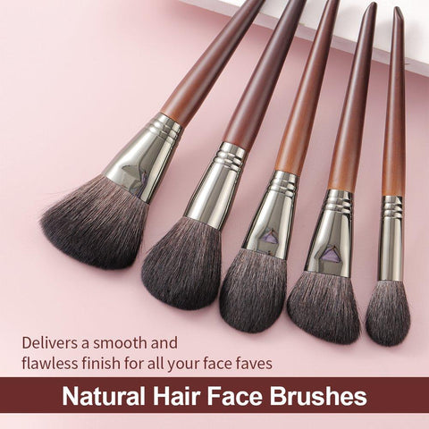 Natural Makeup Brushes Set Eyeshadow-BH00741-Veeddydropshipping