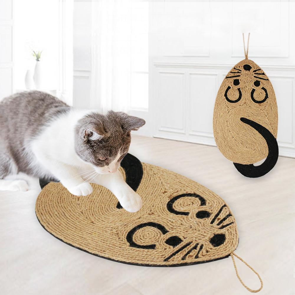 Natural Sisal Cat Scratcher Board Kitten Claw-HA01426-Veeddydropshipping
