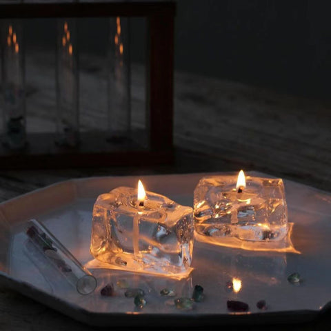 Creative ice cube scented candle room decoration-HA00384-Veeddydropshipping