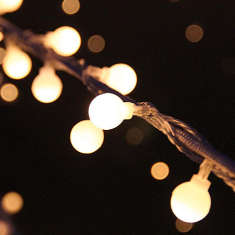 1.5M 3M 6M 10M  Crystal Ball Garland String Lights Flash Indoor Holiday-TI00915-Veeddydropshipping