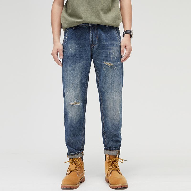 Autumn Mens Casual Cotton Long Pants-MF00535-Veeddydropshipping