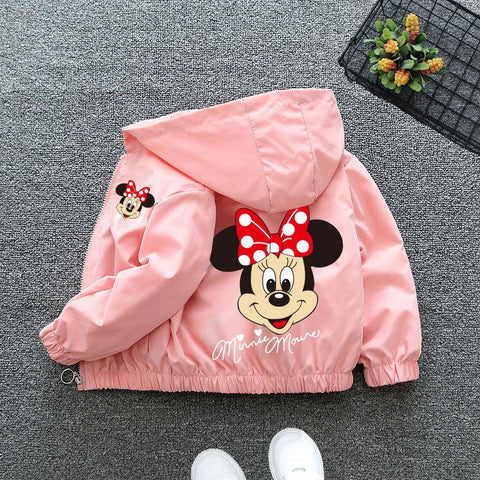 Disney Kids Mickey Mouse Jackets 2022 Spring Autumn Children Cartoon-TB01001-Veeddydropshipping