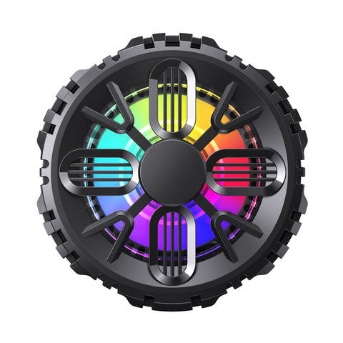 Magnetic Mobile Phone Cooler And Wireless Charger Mobile Game Cooling Fan RGB Lighting-PA00688-Veeddydropshipping