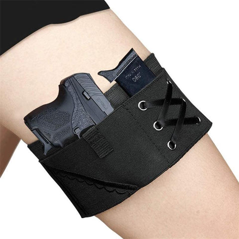 Adjustable Six Hook-and-eye Garter Pistol Holder Hunting-OS01398-Veeddydropshipping