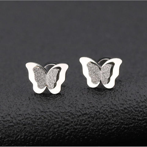 Butterfly Design Earrings Elegant Fashion Women Jewelry Girl Gifts -JW00059-Veeddydropshipping