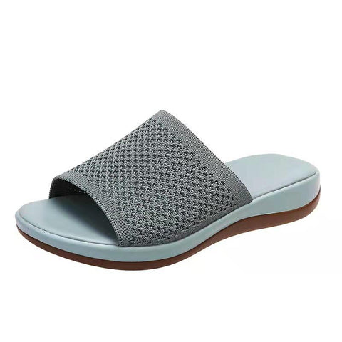 Women Shoe Slip On Breathable Sandals Ladies Slipper Elegant-BS00867-Veeddydropshipping