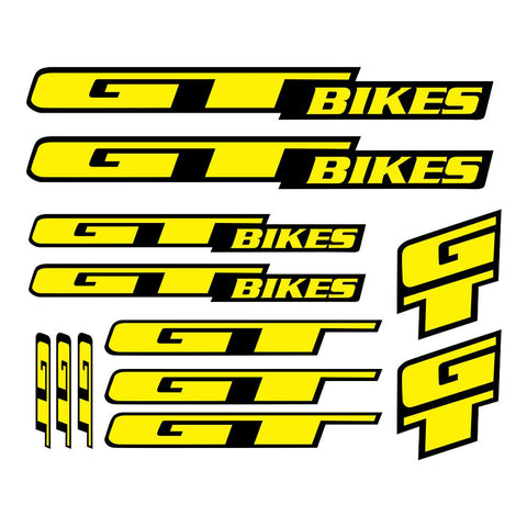 Art Bike Frame Decals Sticker Set of For-AM00956-Veeddydropshipping