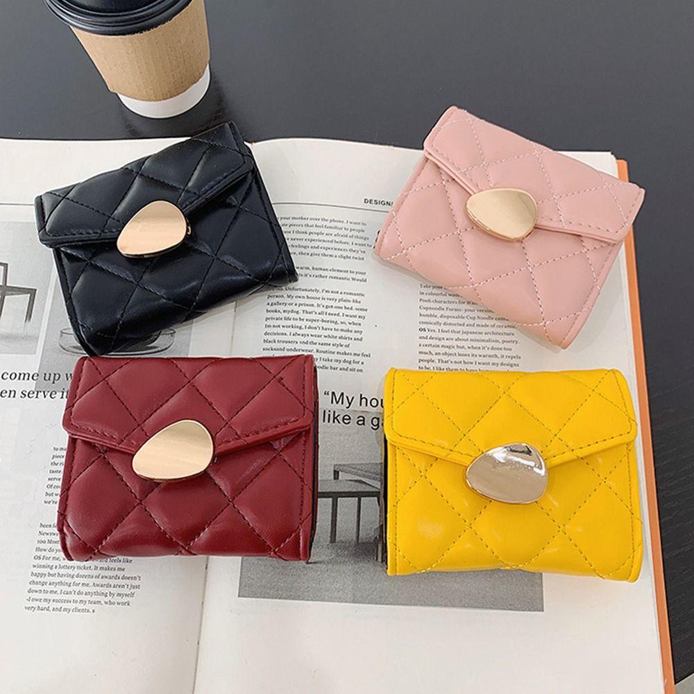 Credit Card/ID Holders Cute Girl Short Fashion PU Leather-BS00656-Veeddydropshipping
