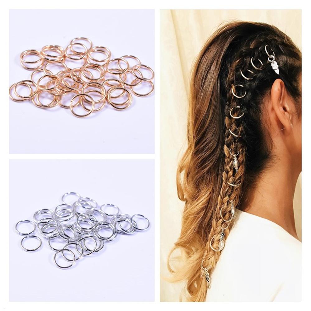 Starfish Shell Hair Rings Braid Hair Clips Cuffs Rings Jewelry  -JW00547-Veeddydropshipping