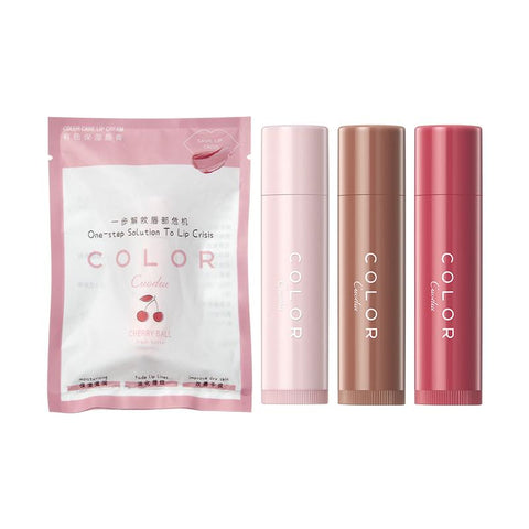 Cute Fruit Lip Balm Peach Tea Color Lip Gloss-BH00641-Veeddydropshipping