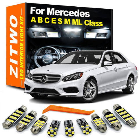 LED Interior Light Kit For Mercedes Benz A B C E S M Class W168 W169-AM00036-Veeddydropshipping