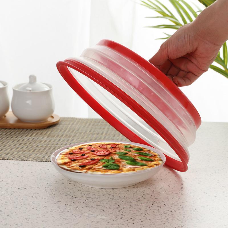 Vented Collapsible Microwave Proof Food Plate Cover-HA01144-Veeddydropshipping