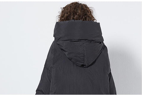 Winter Womens Oversized Hooded Parkas Coats-Veeddydropshipping
