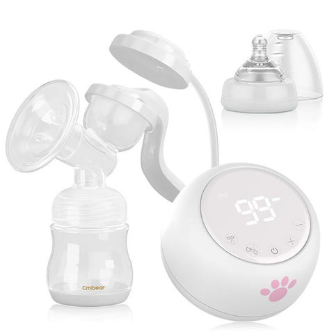 Silicone Double Frequency Electric Breast Pump Multi - gear Mode Adjustment-TB00639-Veeddydropshipping