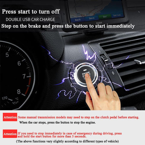 12V Car SUV Keyless Entry System Engine Start Alarm System Push-AM00596-Veeddydropshipping