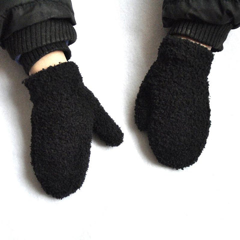 Full Finger Gloves For 1-4Y Kids Gloves Winter Plus Velvet Mittens Children-OS01087-Veeddydropshipping