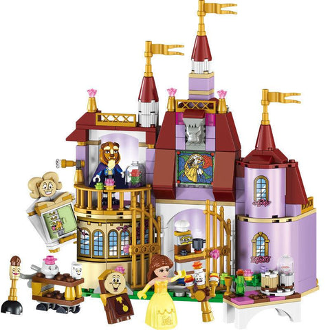Disney Frozen Dream Princess Elsa Ice Castle Princess Anna Set Building-TB01496-Veeddydropshipping