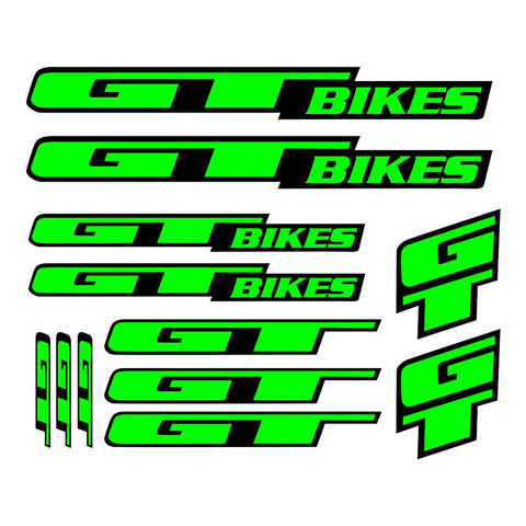 Art Bike Frame Decals Sticker Set of For-AM00956-Veeddydropshipping