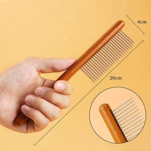 Cat Comb Stainless Steel Pet Hair Remover-HA01991-Veeddydropshipping