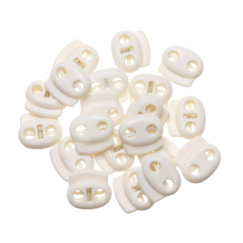 Multi-colors Hole Plastic Stopper Cord Lock-HA00074-Veeddydropshipping