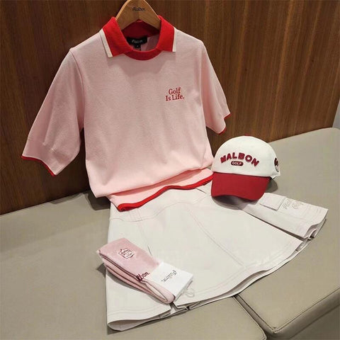 Original Single Summer Golf Women's Clothing Short-sleeved T-shirt Sports -OS00731-Veeddydropshipping