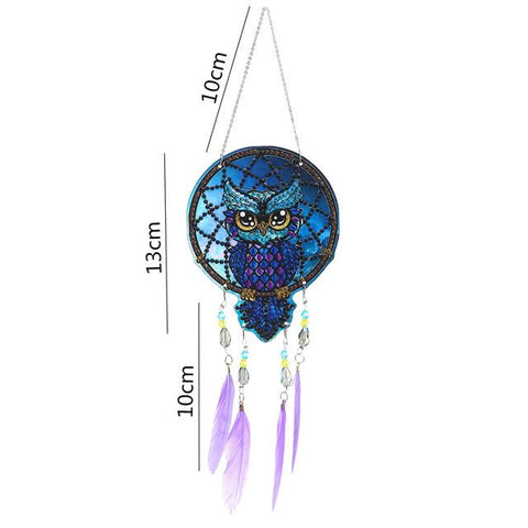 DIY Diamond Painting Dream Catcher Wind Chimes-HA00115-Veeddydropshipping