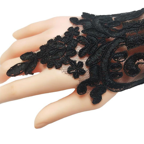 Lace Gloves Bow Sleeves Sexy Women-WF01233-Veeddydropshipping