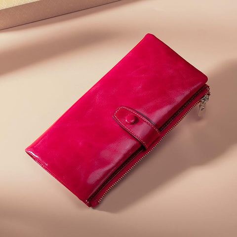 Multi-card Position Handbag Card Pocket Long Ladies Wallets-BS00194-Veeddydropshipping