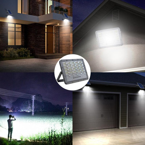 Aluminum solar reflector spotlights outdoor solar wall lamp waterproof-TI00838-Veeddydropshipping