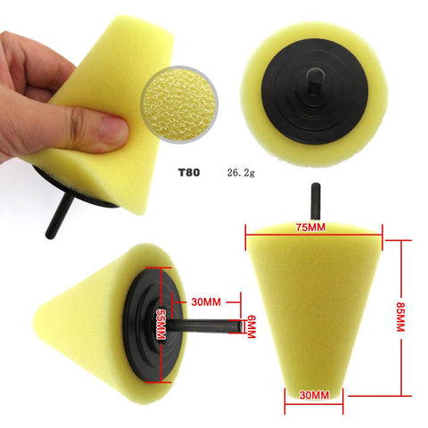 M10 Drill Polishing Pads for Wheel Hub Cone Cleaning Sponge-AM00500-Veeddydropshipping