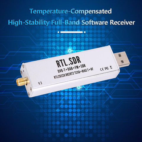2021 SDR Receiver 1PPM TCXO Software Defined Radio Receiver -CE00941-Veeddydropshipping