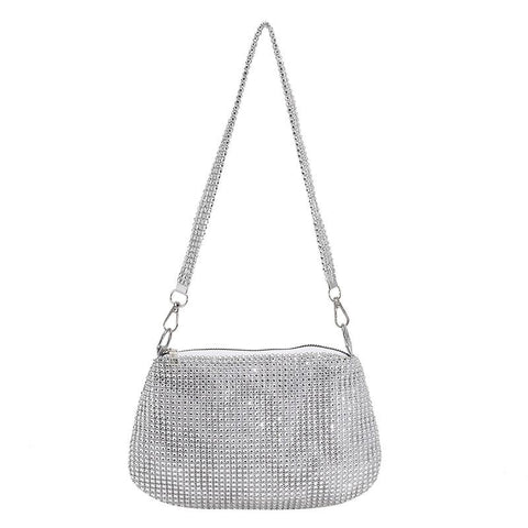 Shiny Crystal Female Dinner Party Wedding Purses Handbag-BS00227-Veeddydropshipping