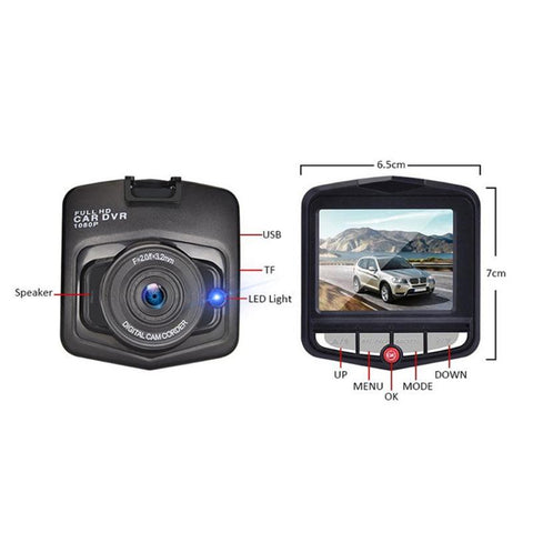 2.4&quot; Car DVR Rear View Camera Night Vision Car Dash Cam Loop-AM00561-Veeddydropshipping