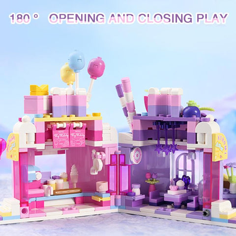 2023 Sanrio Assembled Toy Building Blocks Kuromi Cinnamoroll Mymelody Model-TB01476-Veeddydropshipping