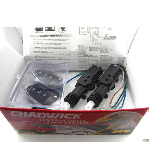 2 Door Truck Central Door Lock Keyless Entry System Without Siren For 24V DC-AM00605-Veeddydropshipping